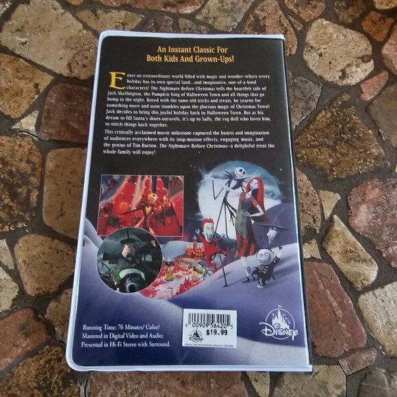 Disney Parks Tim Burton's The Nightmare Before Christmas Lined Journal - Picture 2 of 11